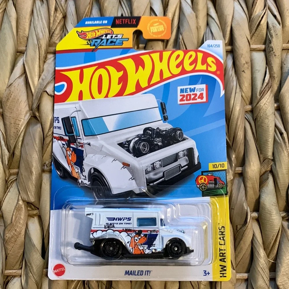 Hot Wheels Mailed It HW Art Car Hotwheels Mail Truck Lets Race Netflix New 2024